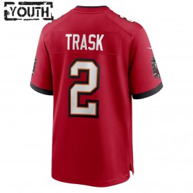 Camiseta Niño Tampa Bay Buccaneers Kyle Trask 2 Nike Rojo 2021 NFL Draft